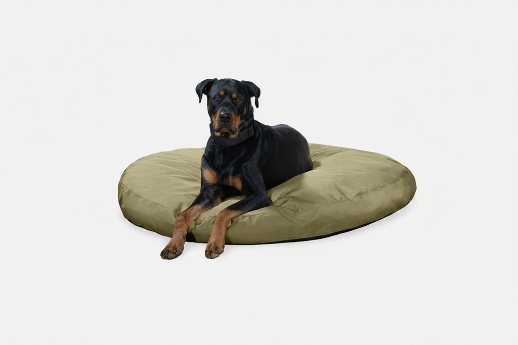 Dog Bed | Round Shape, Durable Ripstop Fabric 12