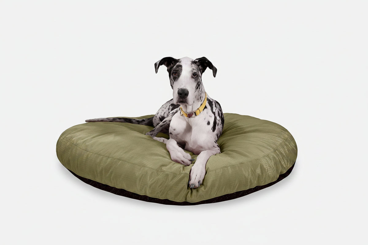 Dog Bed | Round Shape, Durable Ripstop Fabric 14