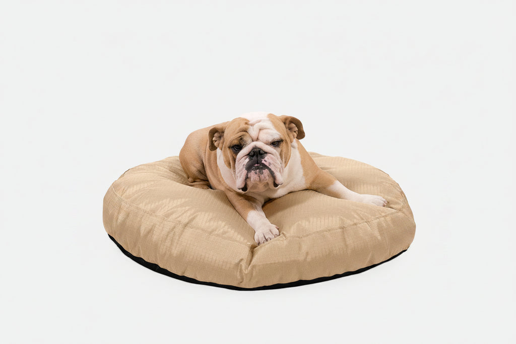 Dog Bed | Round Shape, Durable Ripstop Fabric 7