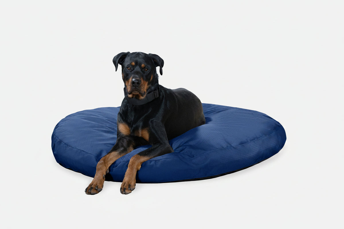Dog Bed | Round Shape, Durable Ripstop Fabric 9