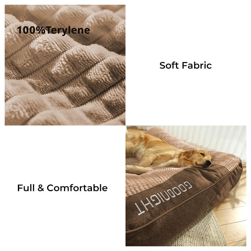 Dog Bed | Thick Orthopedic Padding, Anti-Slip Base 4