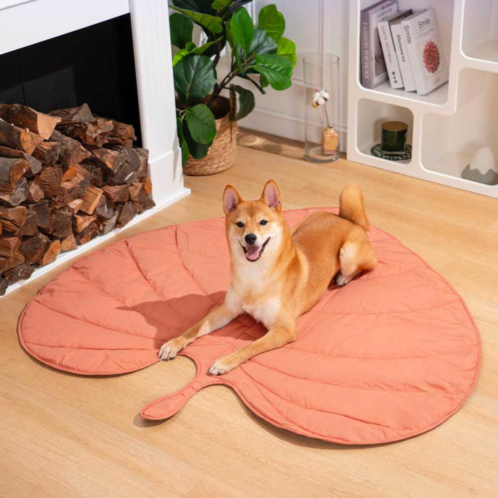 Dog Blanket | Leaf Shape, Cotton Polyester Blend 11