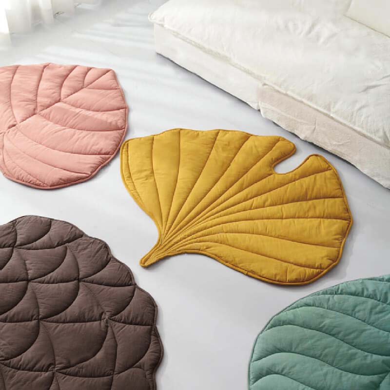 Dog Blanket | Leaf Shape, Cotton Polyester Blend 2