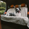 Dog Car Seat Cover | Ribbed Plush Texture, Waterproof Design 0