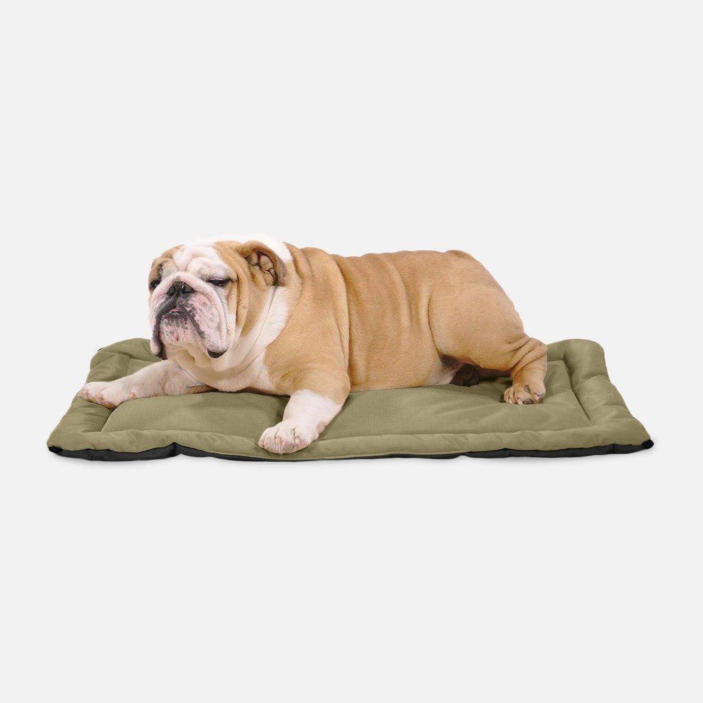 Dog Crate Mat | Heavy-Duty Ripstop Fabric, Padded Center 12