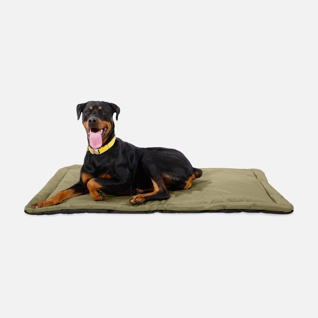 Dog Crate Mat | Heavy-Duty Ripstop Fabric, Padded Center 16