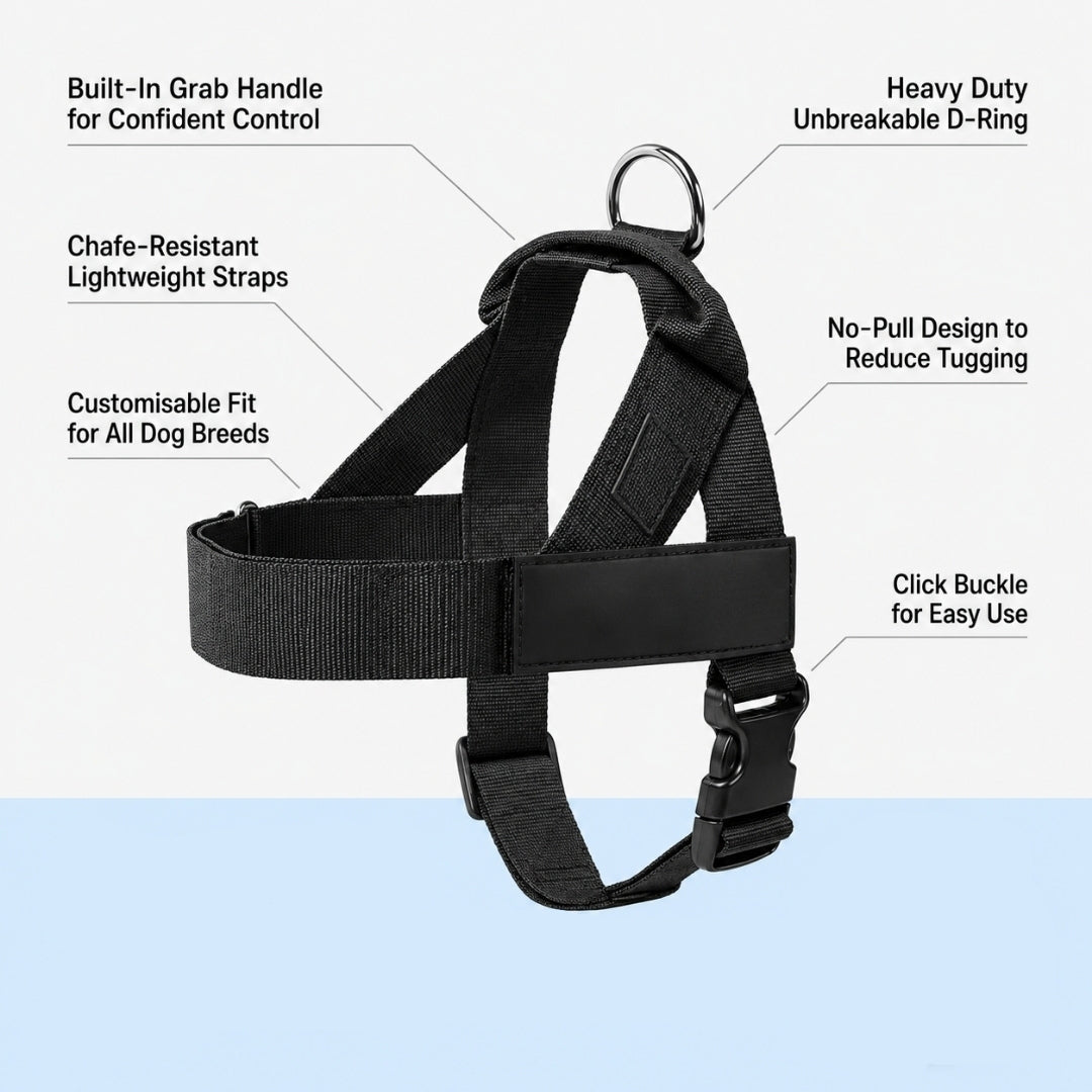 Dog Harness | No-Pull Design, Adjustable Straps 1