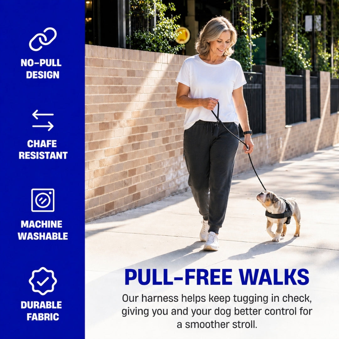 Dog Harness | No-Pull Design, Adjustable Straps 2