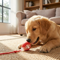 Dog Toy | Rolling Ball with Tail, Interactive Design 0