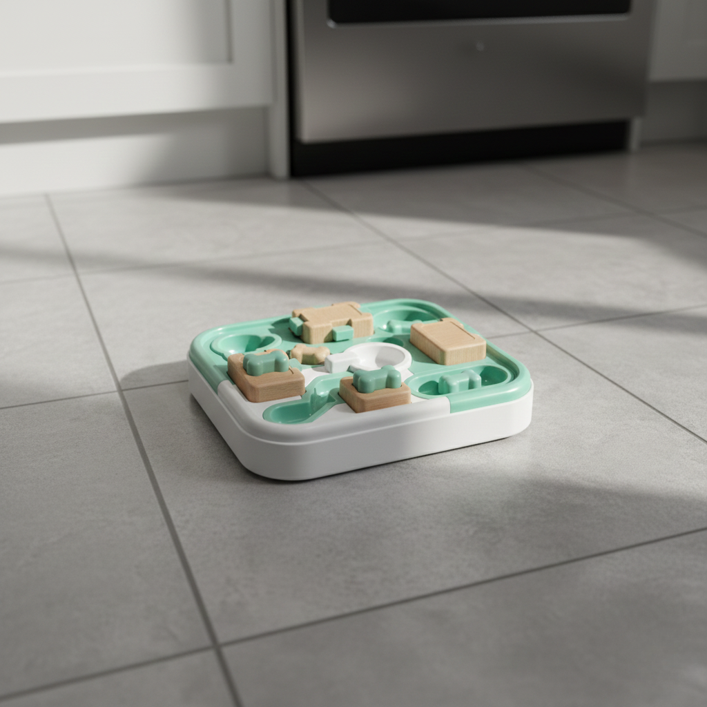 Interactive Treat Puzzle Feeder