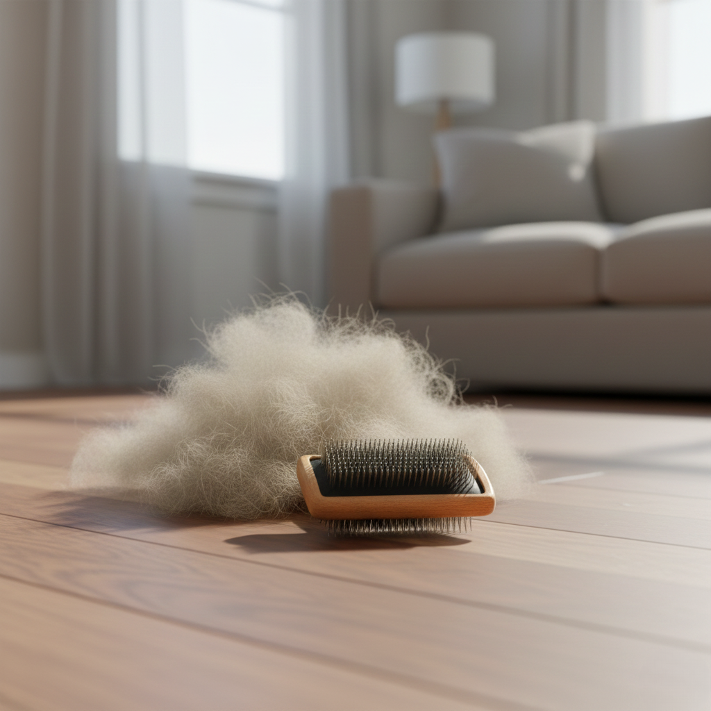 Wooden Slicker Grooming Brush