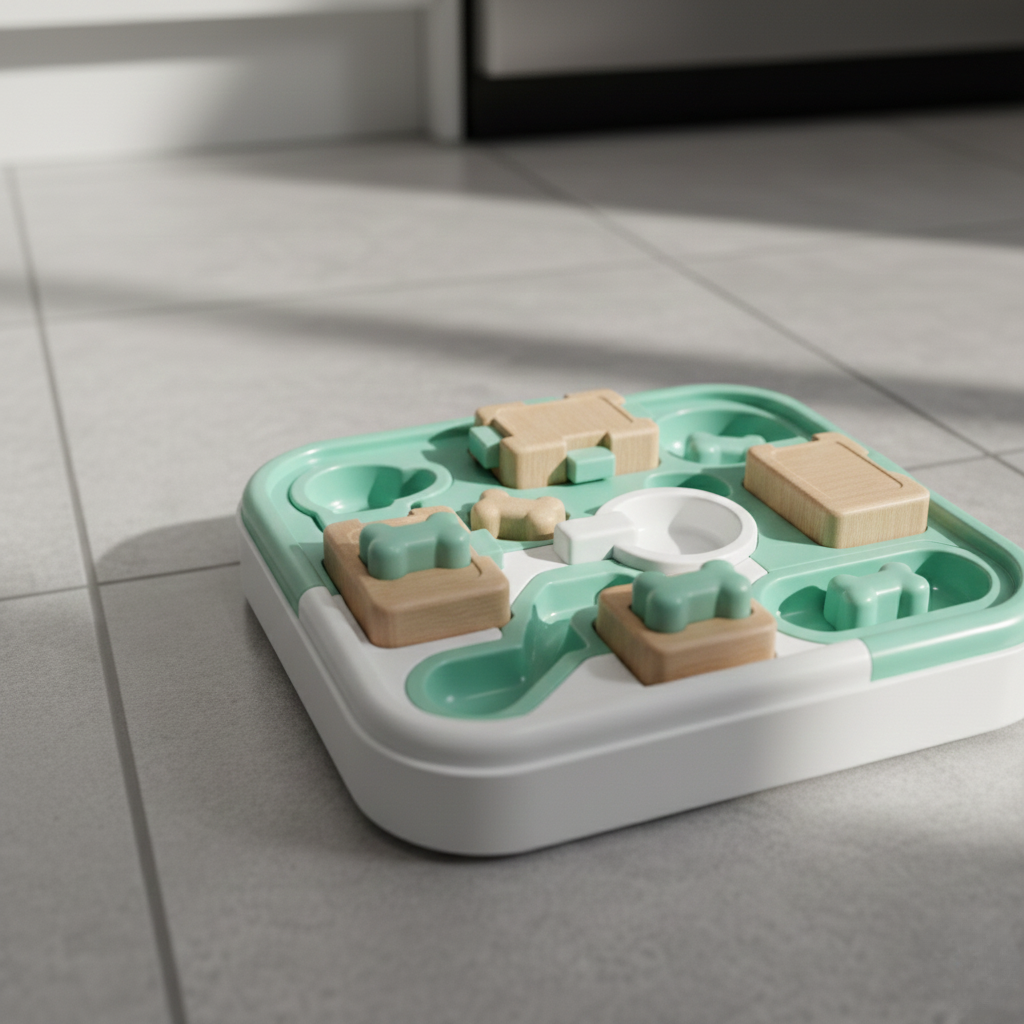 Interactive Treat Puzzle Feeder