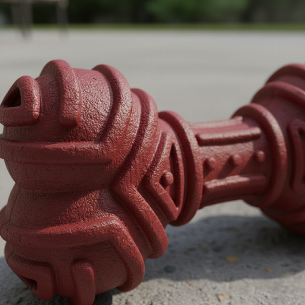 Heavy-Duty Chew Dumbbell