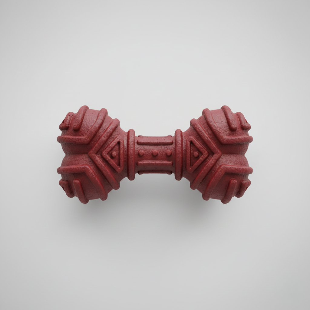 Heavy-Duty Chew Dumbbell