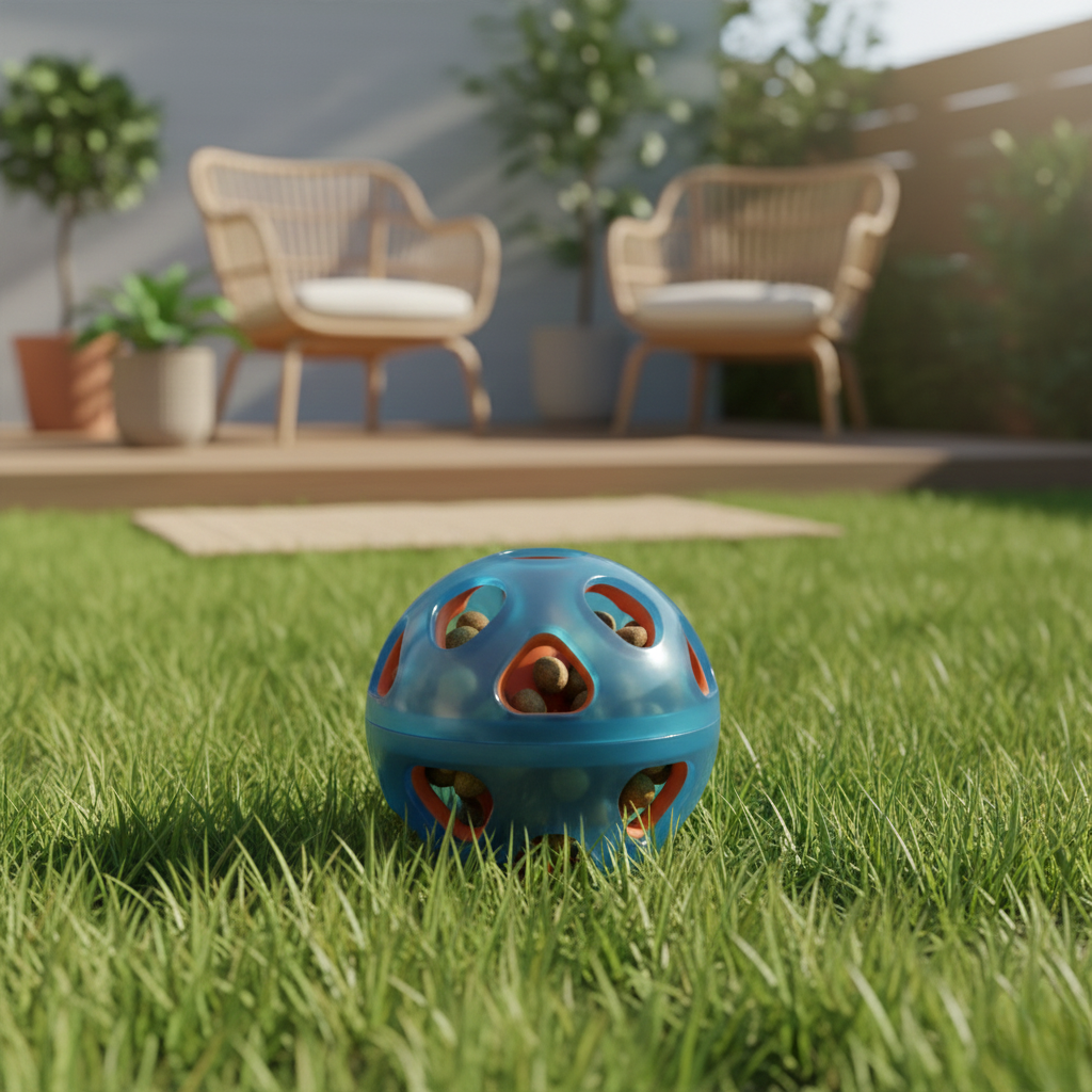 Interactive Treat Dispensing Ball