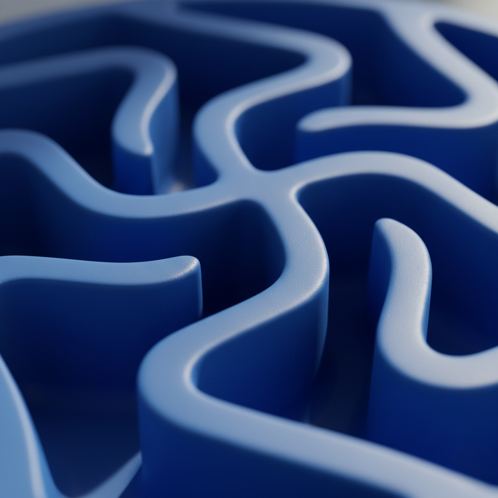 Slow Feed Maze Bowl