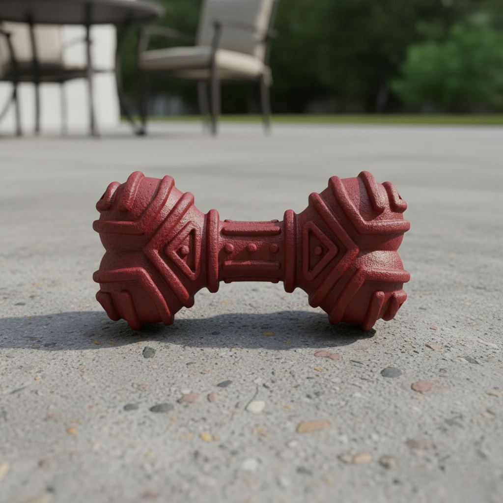 Heavy-Duty Chew Dumbbell