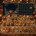 Highland Cow Advent Calendar 2026 - Festive Countdown with Charming Design for Holiday Cheer 0