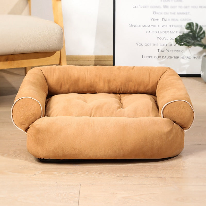 Pet Bed | Egg Crate Memory Foam Base, Raised Edges 1