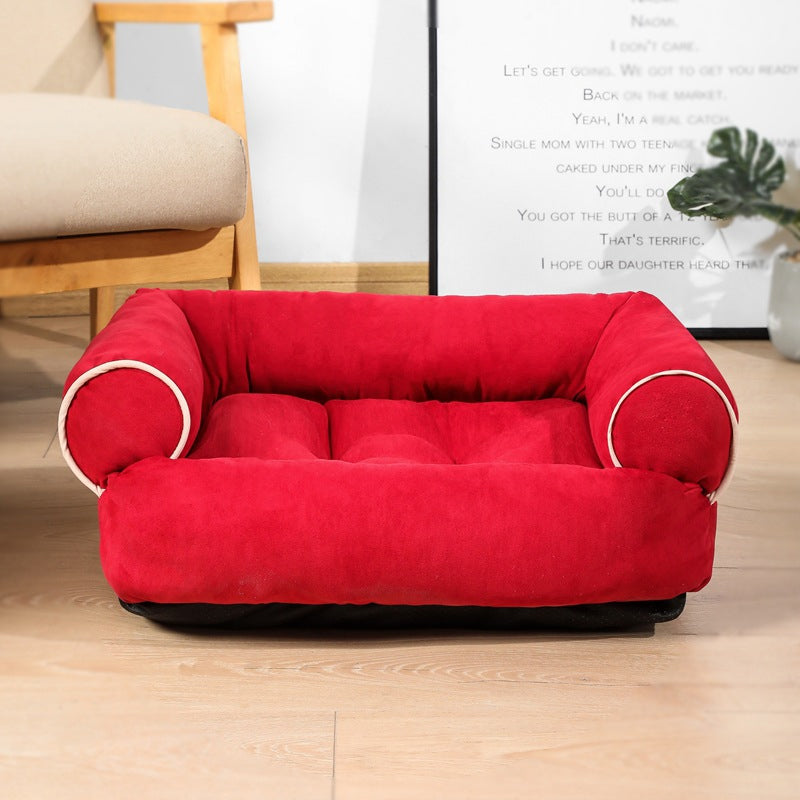 Pet Bed | Egg Crate Memory Foam Base, Raised Edges 2