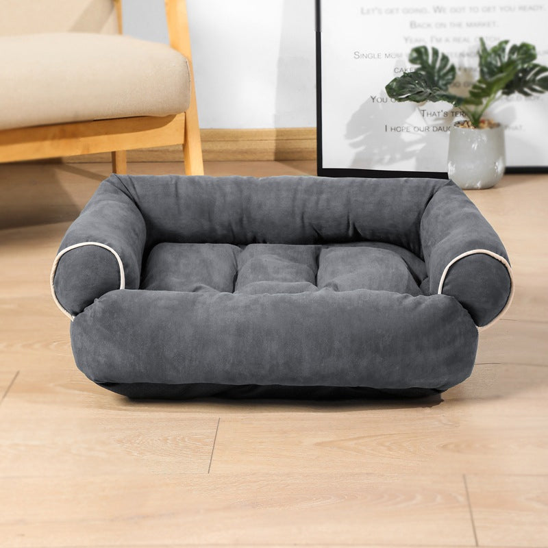 Pet Bed | Egg Crate Memory Foam Base, Raised Edges 4