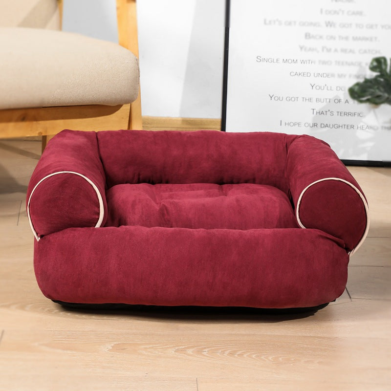Pet Bed | Egg Crate Memory Foam Base, Raised Edges 8
