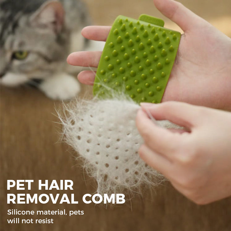Pet Hand Comb | Silicone Material, Adjustable Handle 1