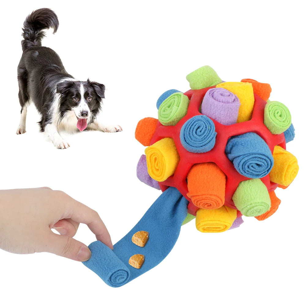 Sniffle Interactive Dog Puzzle Toy - Engaging Treat Game for Mental Stimulation and Fun Play 0