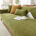 Sofa Cover | Herringbone Chenille Fabric, Tailored Fit 0