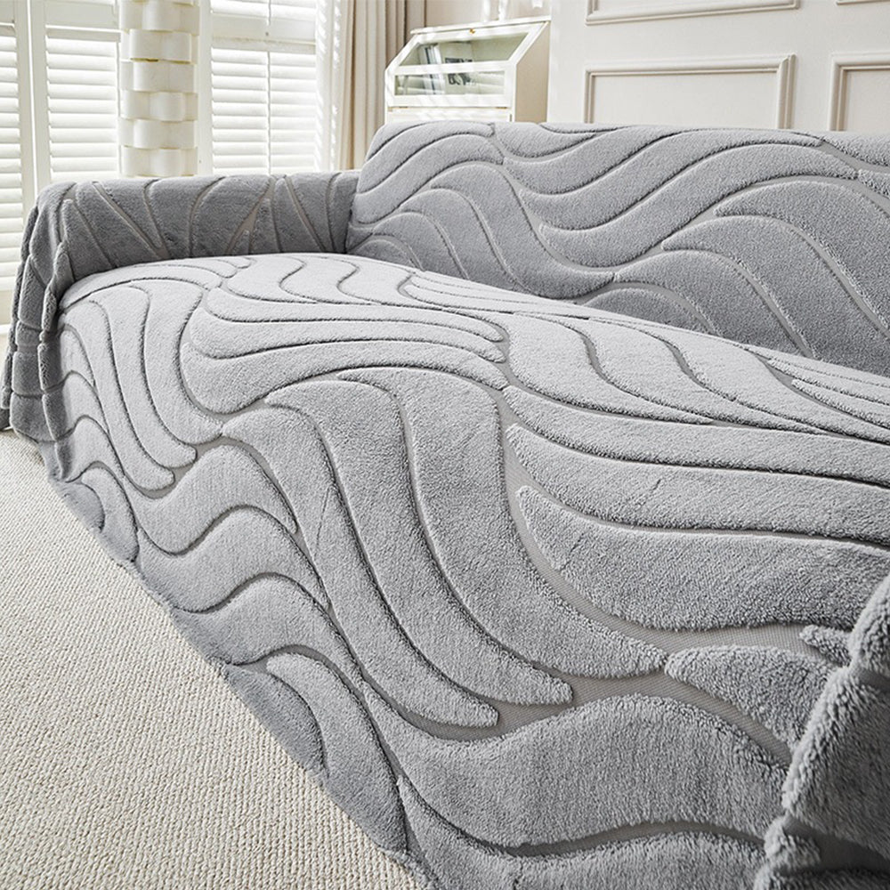 Sofa Cover | Soft Plush Texture, Machine Washable 10