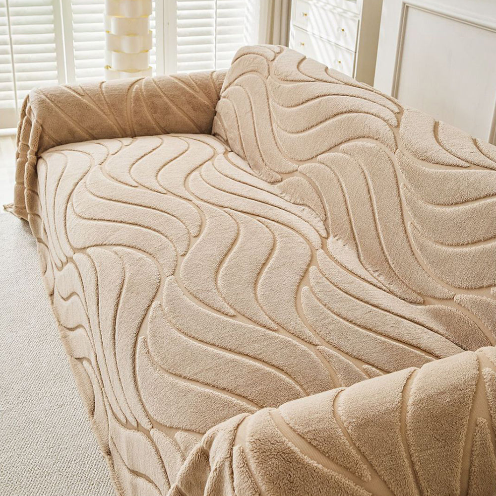 Sofa Cover | Soft Plush Texture, Machine Washable 5
