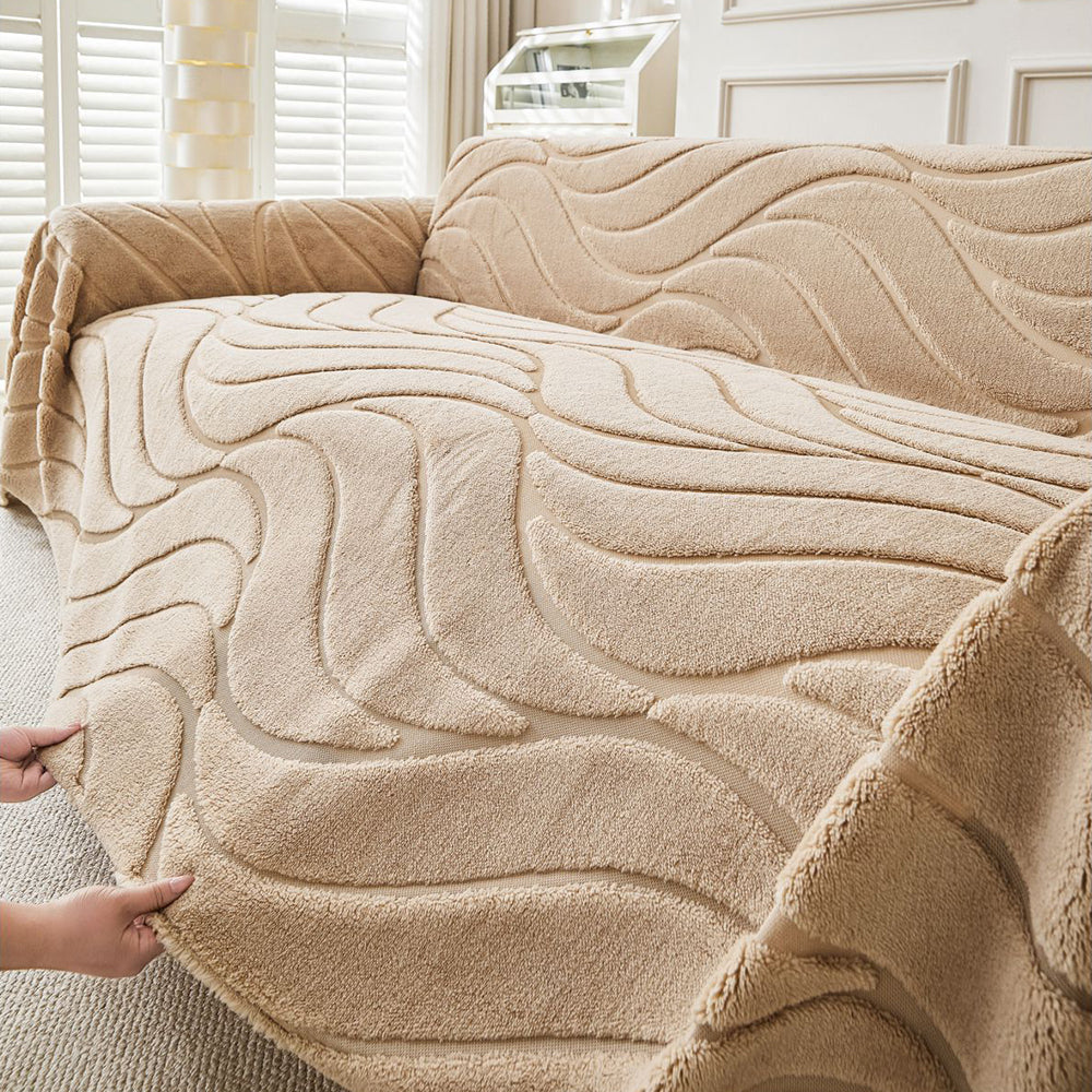 Sofa Cover | Soft Plush Texture, Machine Washable 6