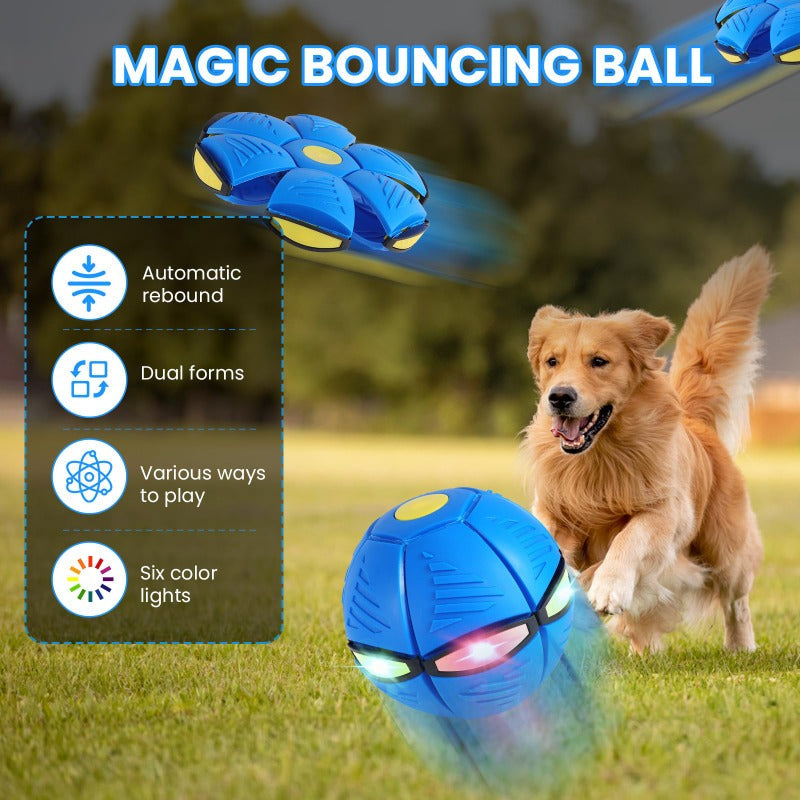 Transforming Saucer-Ball Toy for Engaging Indoor and Outdoor Play 2