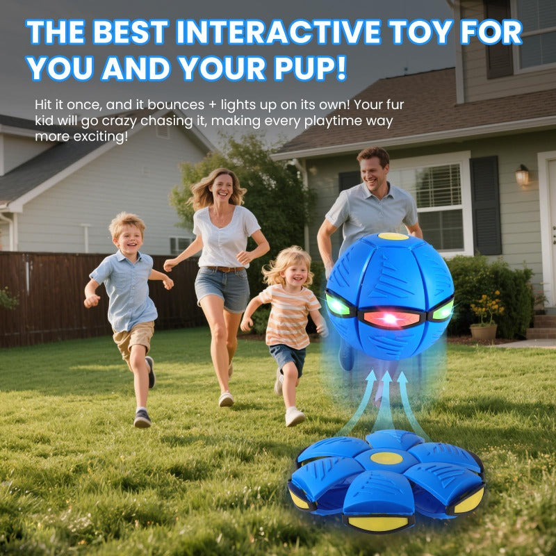 Transforming Saucer-Ball Toy for Engaging Indoor and Outdoor Play 3