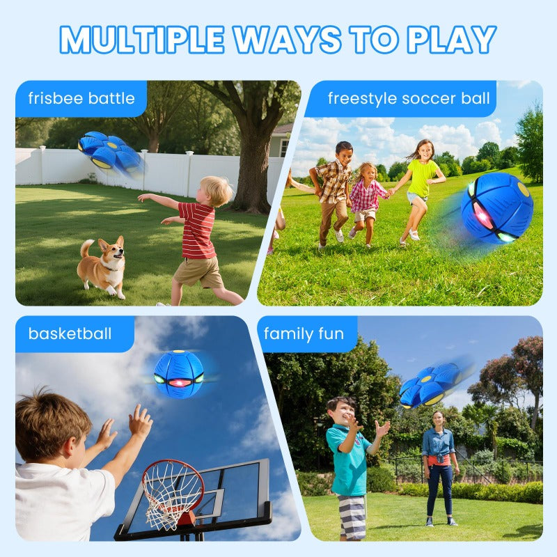 Transforming Saucer-Ball Toy for Engaging Indoor and Outdoor Play 5