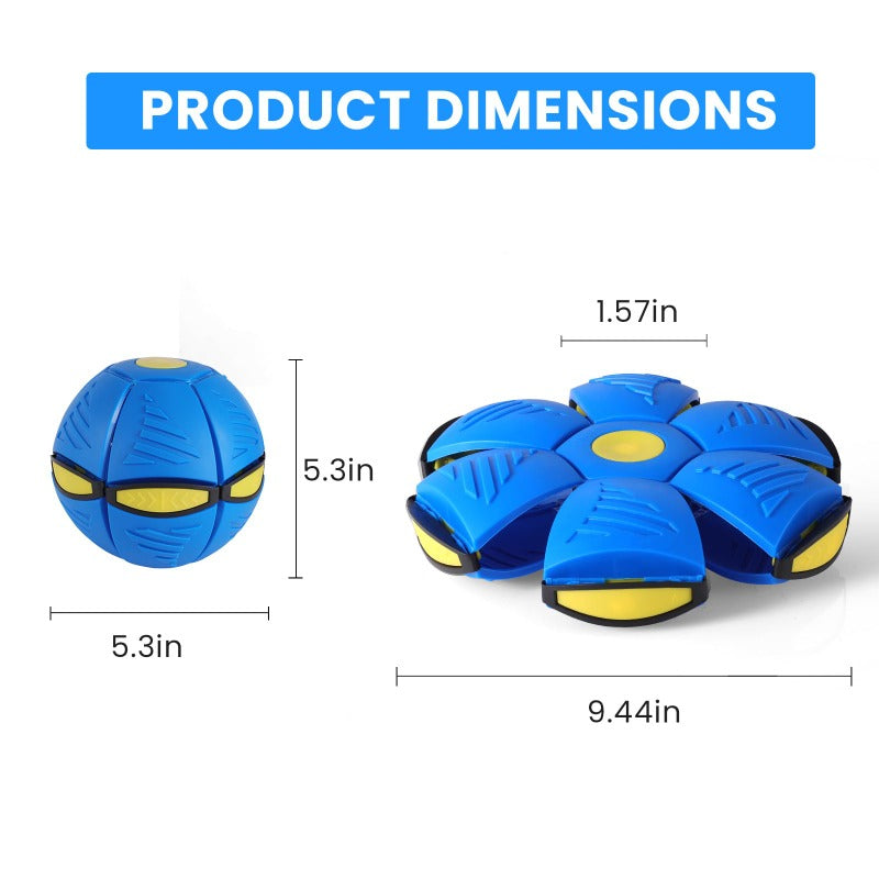 Transforming Saucer-Ball Toy for Engaging Indoor and Outdoor Play 6