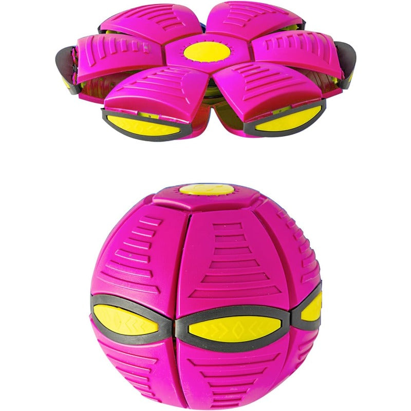 Transforming Saucer-Ball Toy for Engaging Indoor and Outdoor Play 7