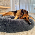 Plush Pet Bed with Deep Sleep Cushion Design