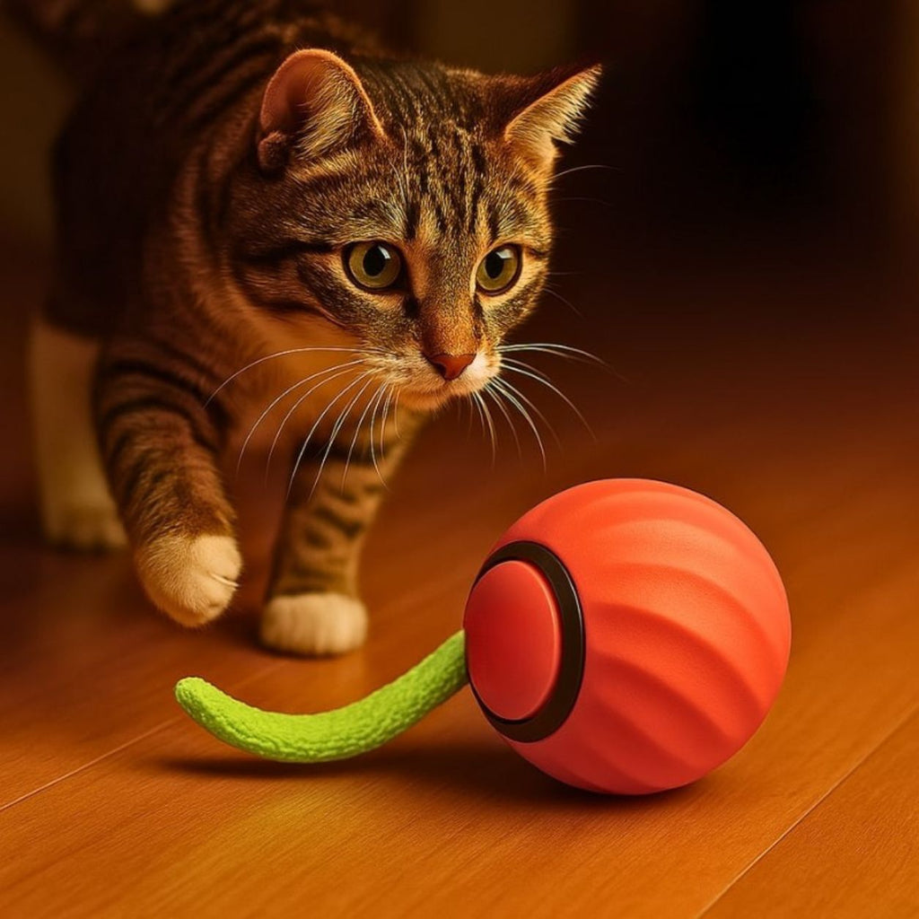 Cat Toy | Paw-Activated Interactive Ball