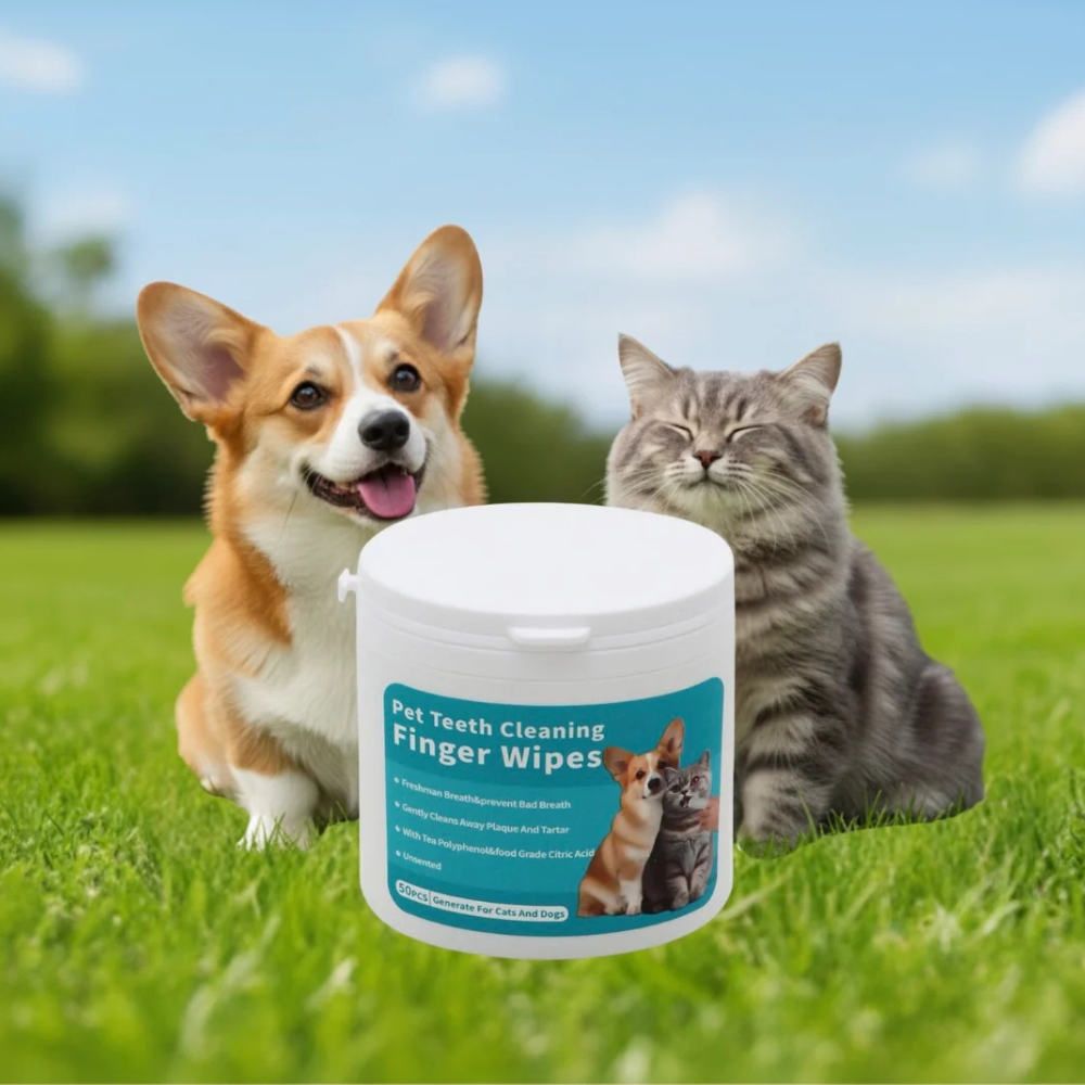 Dental Cleaning Wipes - Soft Texture, Portable Pack