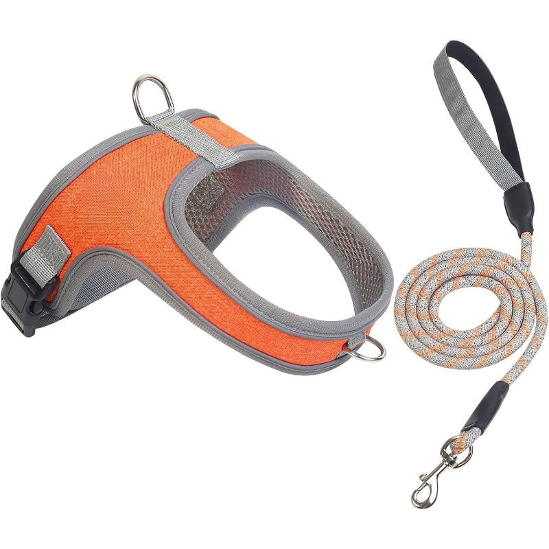 YoPoll Breathable Reflective Dog Harness for Small Dogs - Adjustable Fit & Comfortable Design 6
