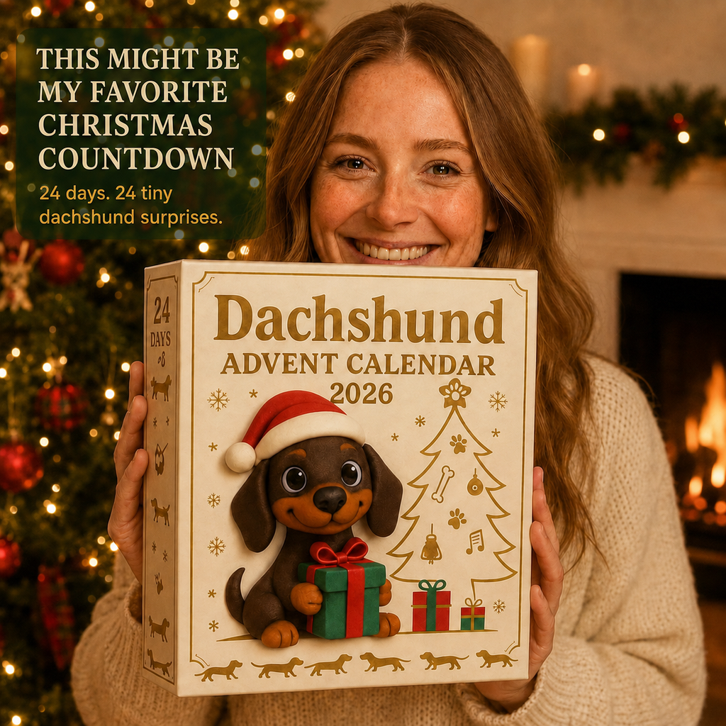 Complete dachshund figurine collection